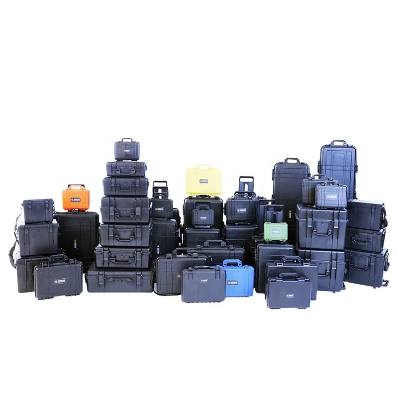 Custom IP67 Waterproof plastic cases / protective case / watertight tool case