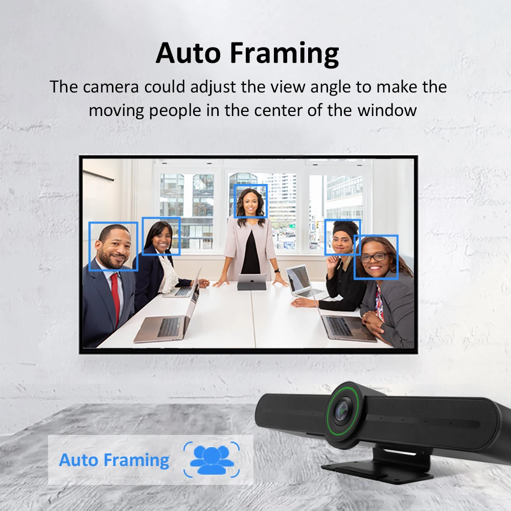 KATO VISION 4k auto framing conference webcam conference hd camera voice tracking videoconference system 4K webcam