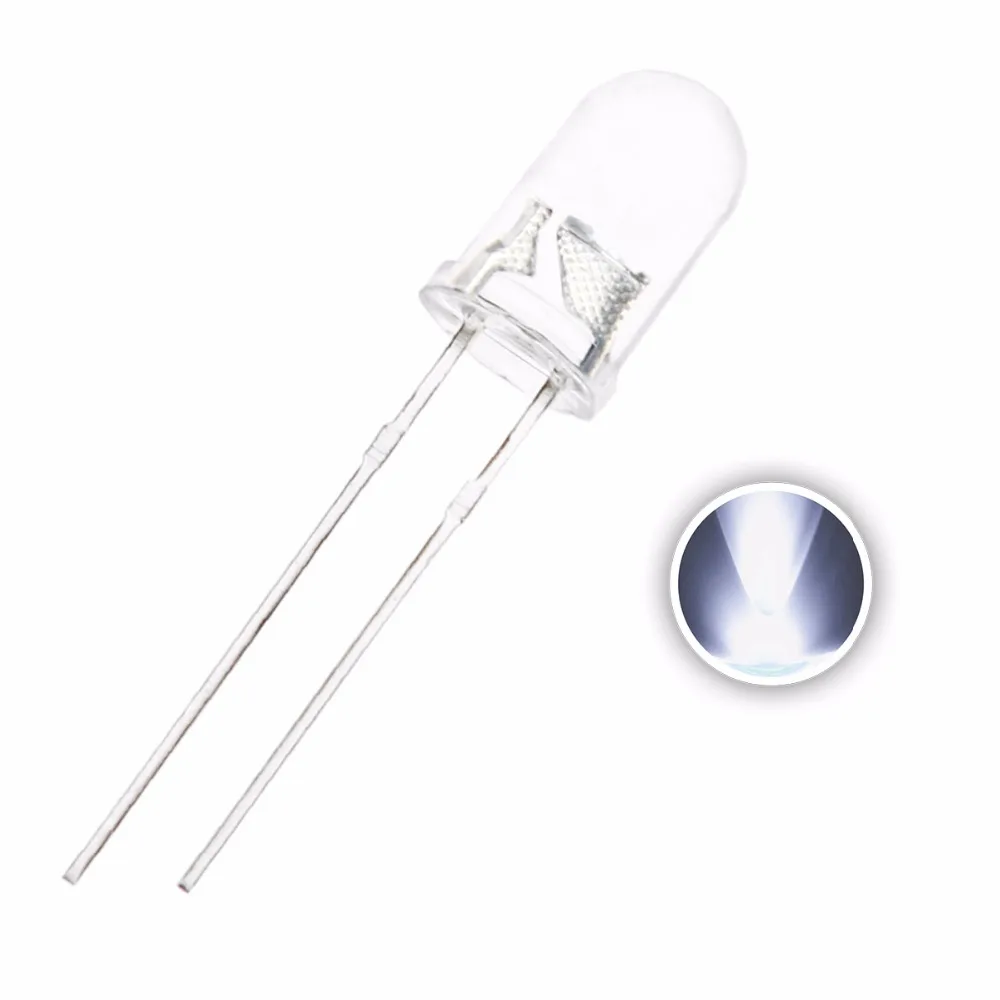 DIP 5mm Pink LED Diode Water Clear Lens Transparent 5 mm Light-Emitting Diode Light Free samples free sample