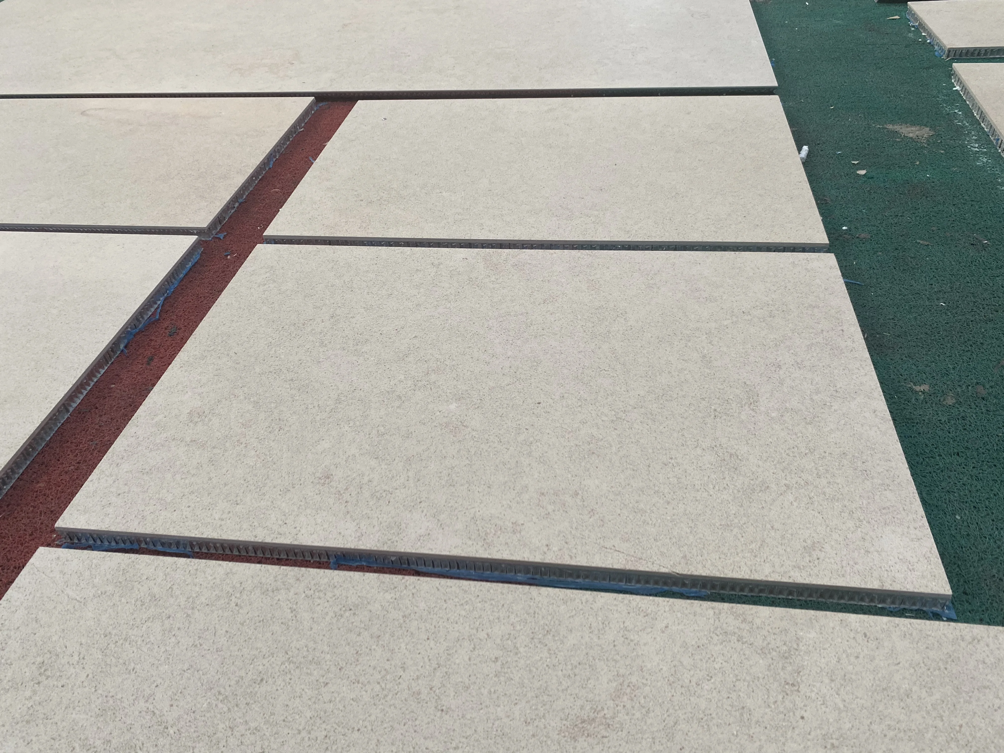 Portugal Beige Limestone Backed Aluminum Honeycomb Stone Panels for Interior Wall and floor