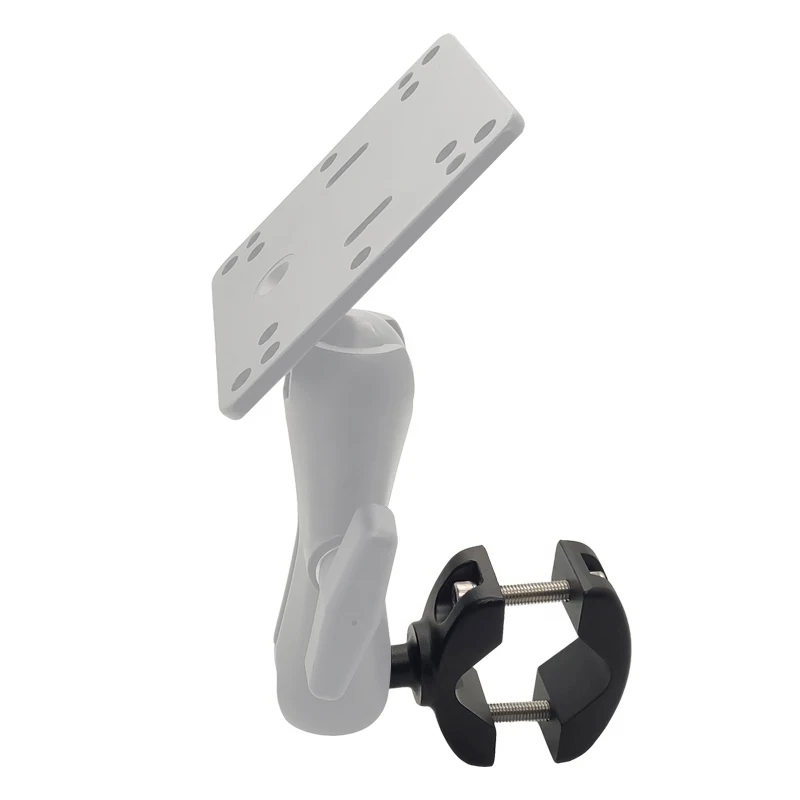 Aluminum Alloy Clamp Bracket for Tube Rail 1.5 Inch Ball Tablet Mount Utv