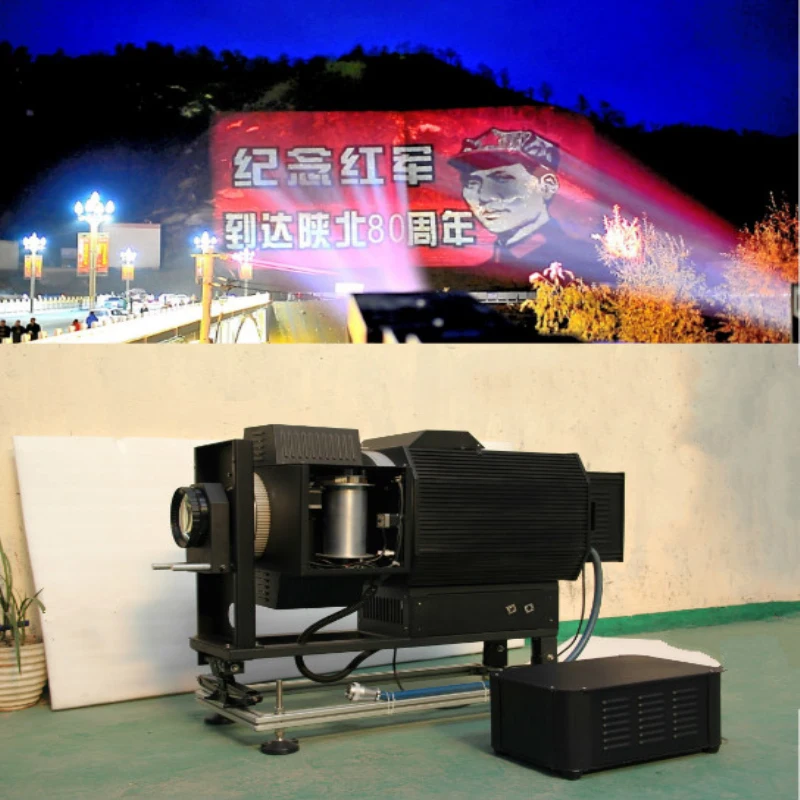Advertising Lights Logo Projection Long Distance Photowall Live Advertise Drawing Building Wall Projector Lamp