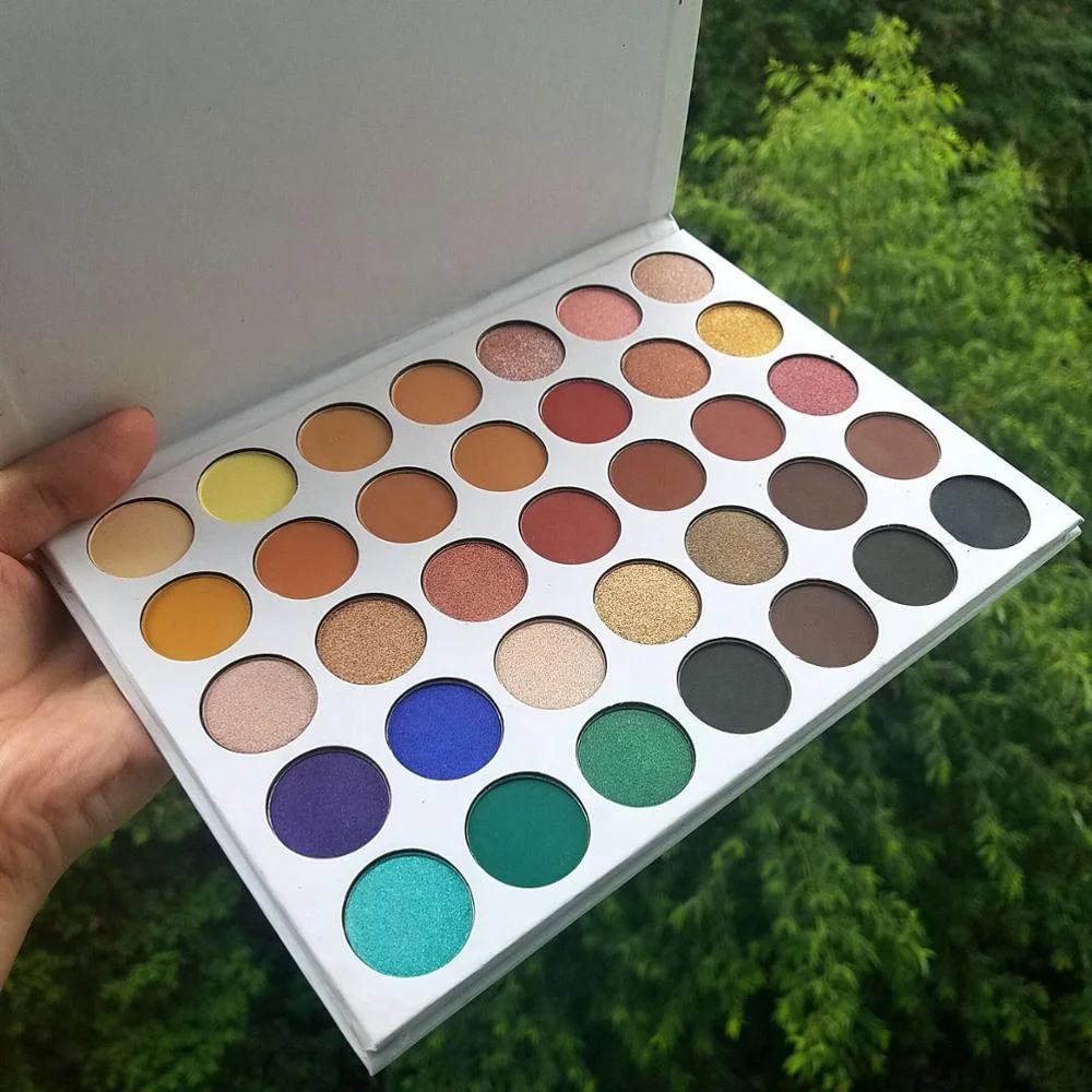 Private Label Makeup Eyeshadow Palette Waterproof Top Quality Cream Eye Shadow Pallet
