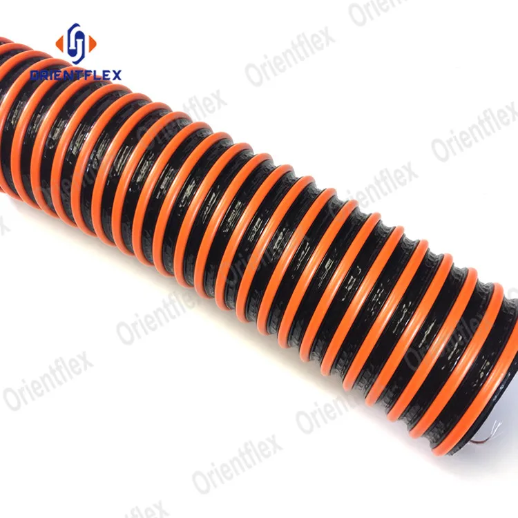 Rubber 1 1.5 Inch Fuel Transfer Vacuum Petrol Tanker Tank Truck Drop Hose Pipe Manufacturers