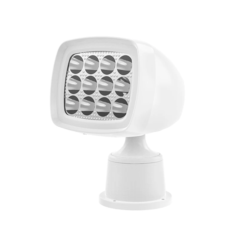 Marine 12v/30v Yacht Boat Ship Remote Control cool white Hid Led Searchlight With Wire Searchlight Lamp