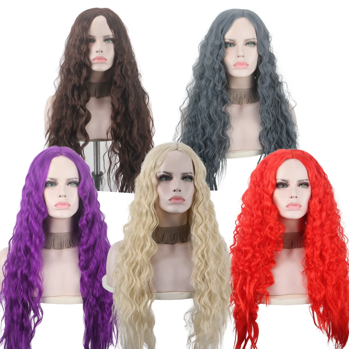 ANXIN Body Wave  Synthetic Hair For Women Party