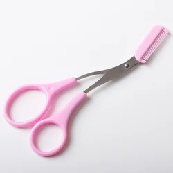 New style Eyebrow Scissors with comb beauty scissors