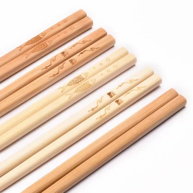 Disposable Bamboo Chopsticks Premium Chinese Style Chopstick Set Craft Chopsticks