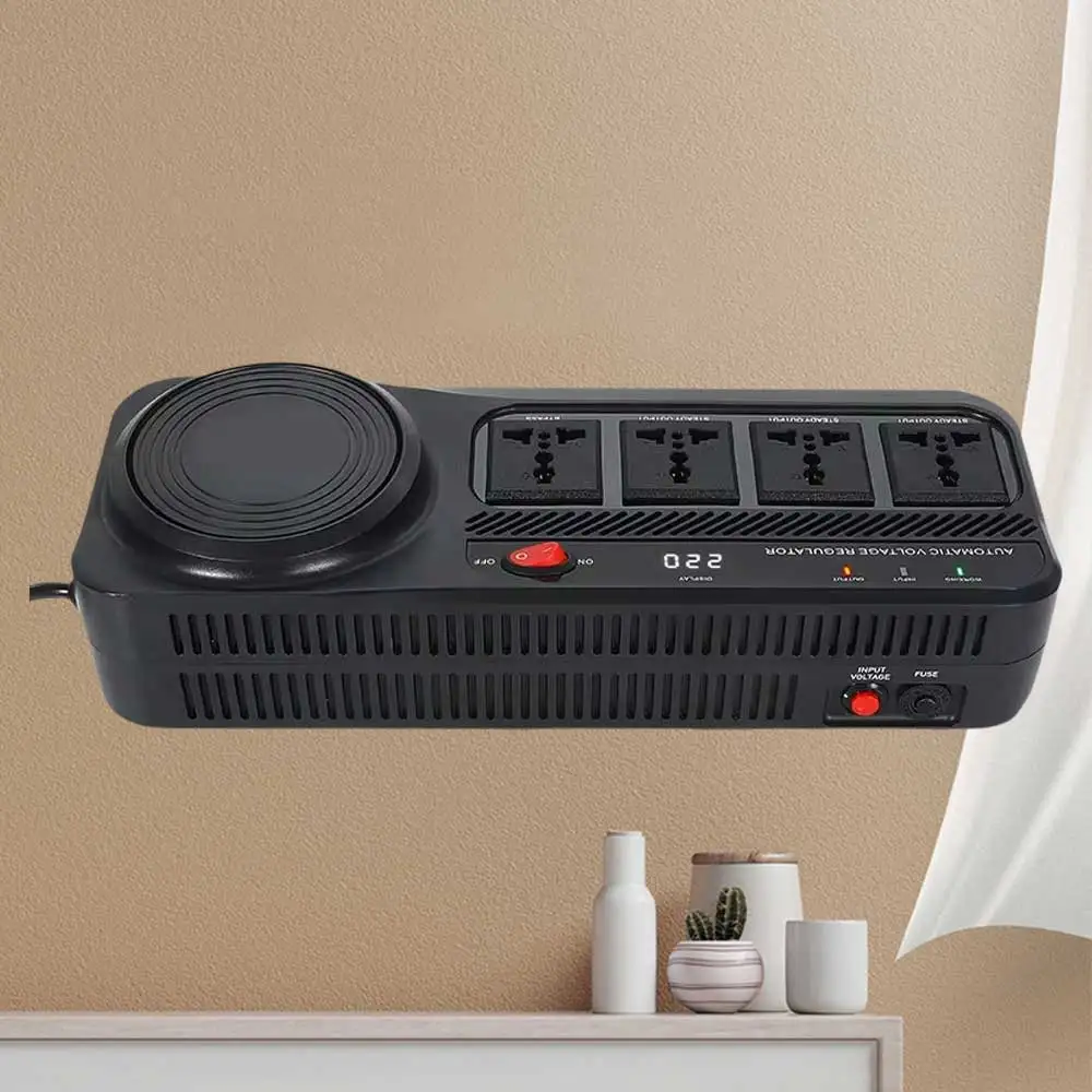 OSWELL 1500VA 220V Relay AC Automatic Stabilizer Voltage Regulators AVR