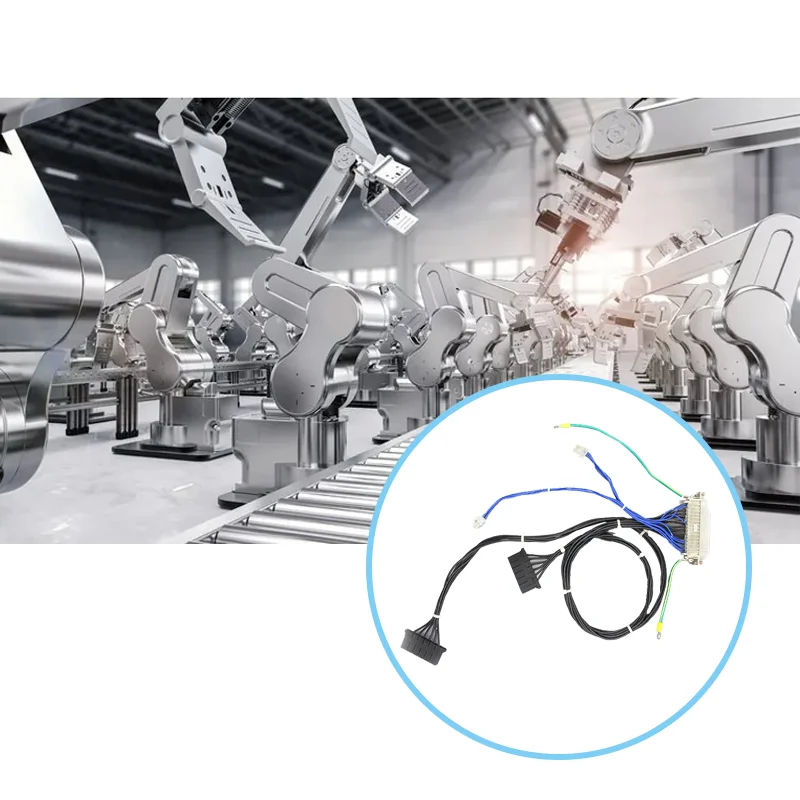 Robotic automation cables AVG wire harness Industrial robot High-flex drag chain wire harness
