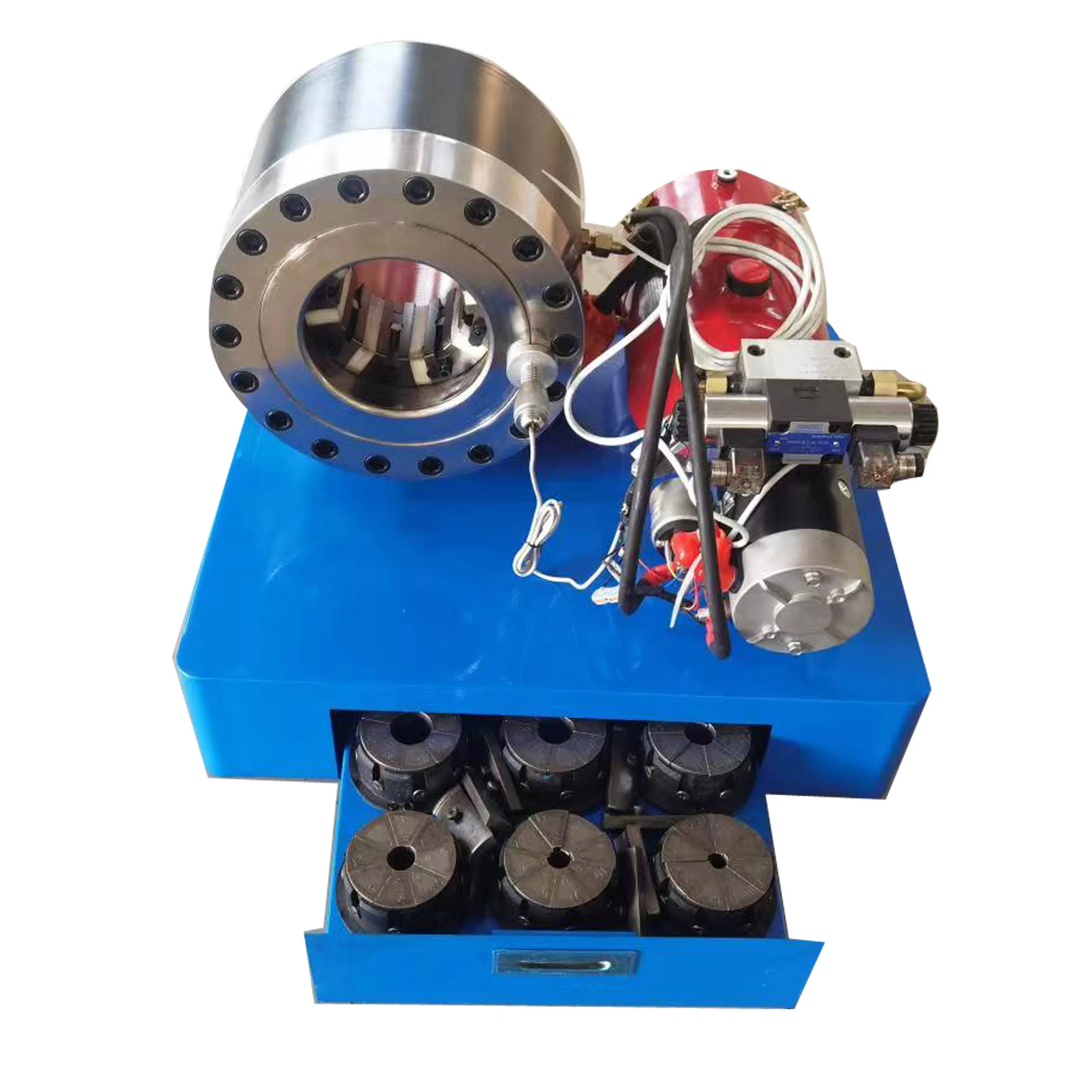 Инструмент для обжима резинового шланга, экструзионная машина для гидравлического шланга