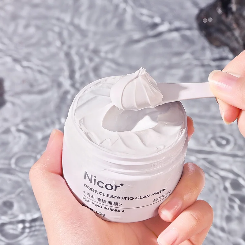 White Dead Sea Mud Clean Clay Mask For Men And Women Mud Mask White Mud for Face