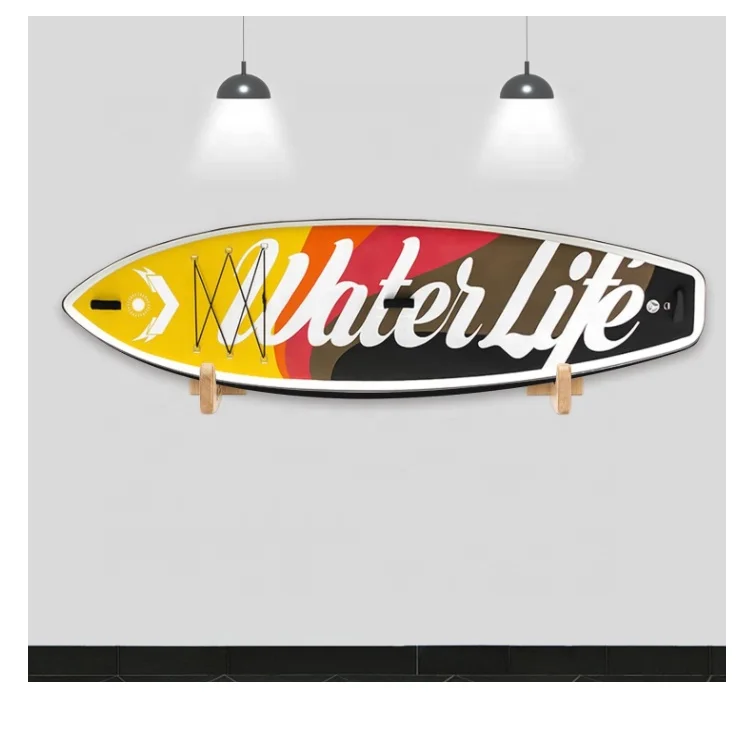 Indoor Surfboard Storage Racks Surfboard Wall Hanger for Long Boards and Short Boards