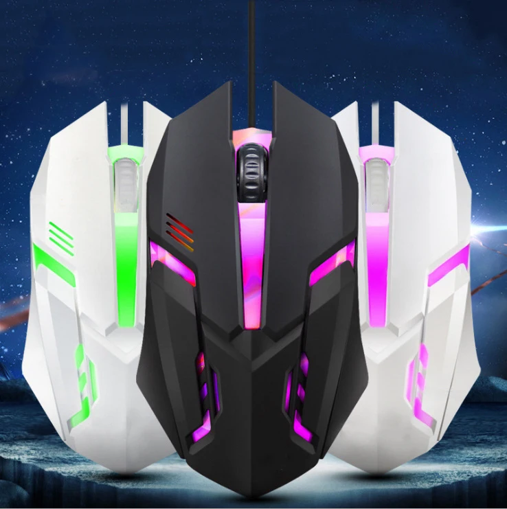 China Produces Ergonomic Backlit Wired Usb Desktop Optical Gaming Mouse