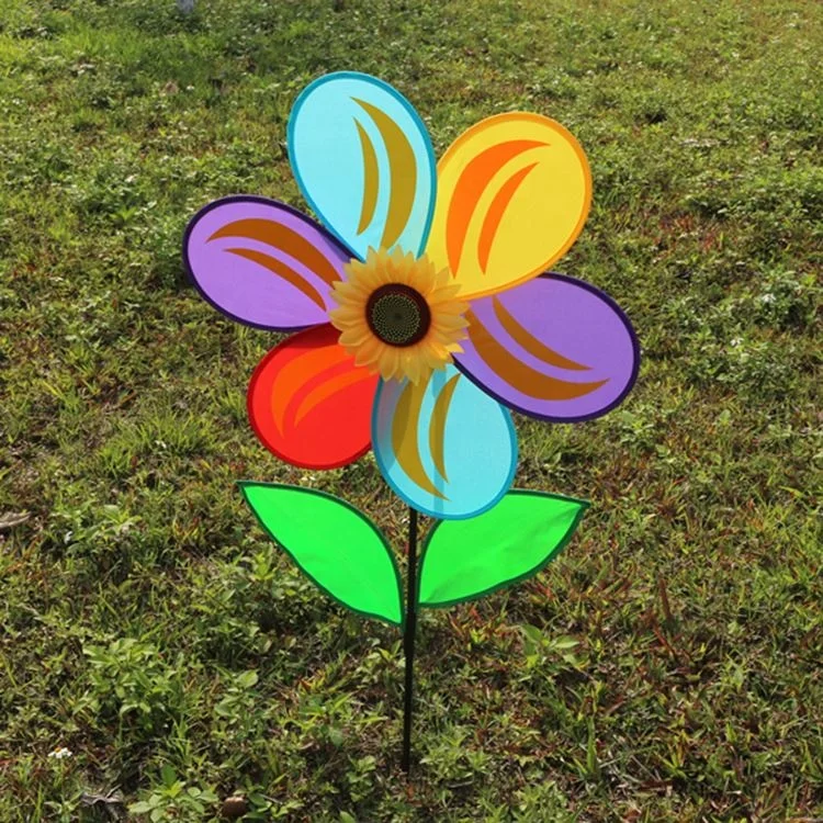 Made In China Colorful Cheap Plastic Windmill Toy For Kids Cute Pattern Windmill For Wholesale