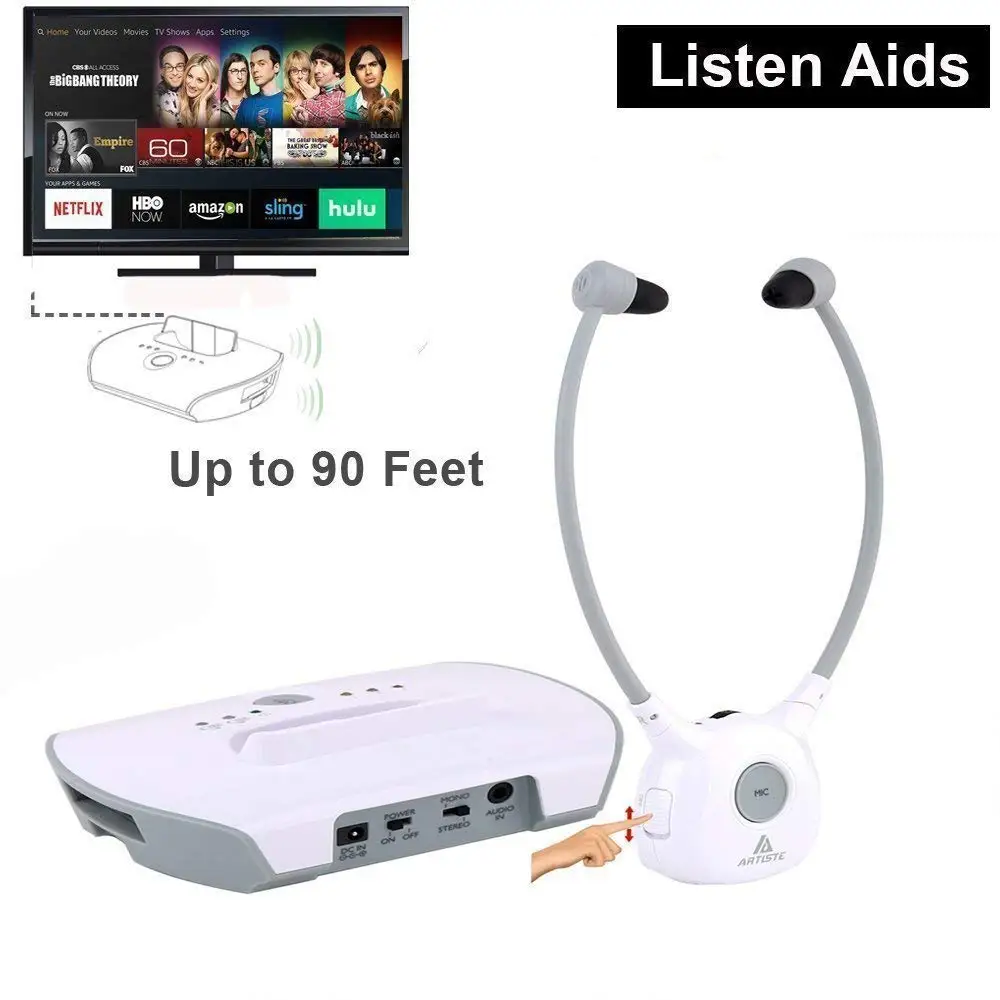 Товары для слуховых аппаратов 2,4g, Беспроводные цифровые наушники для улучшения слуха, распродажа слуховых аппаратов