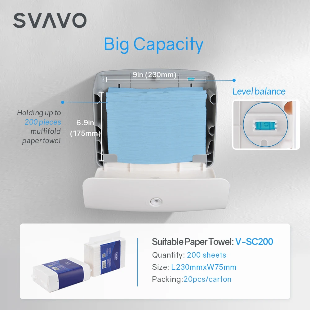 No punching Large capacity Wall mounted tissue box holder kitchen toilet paper towel dispenser