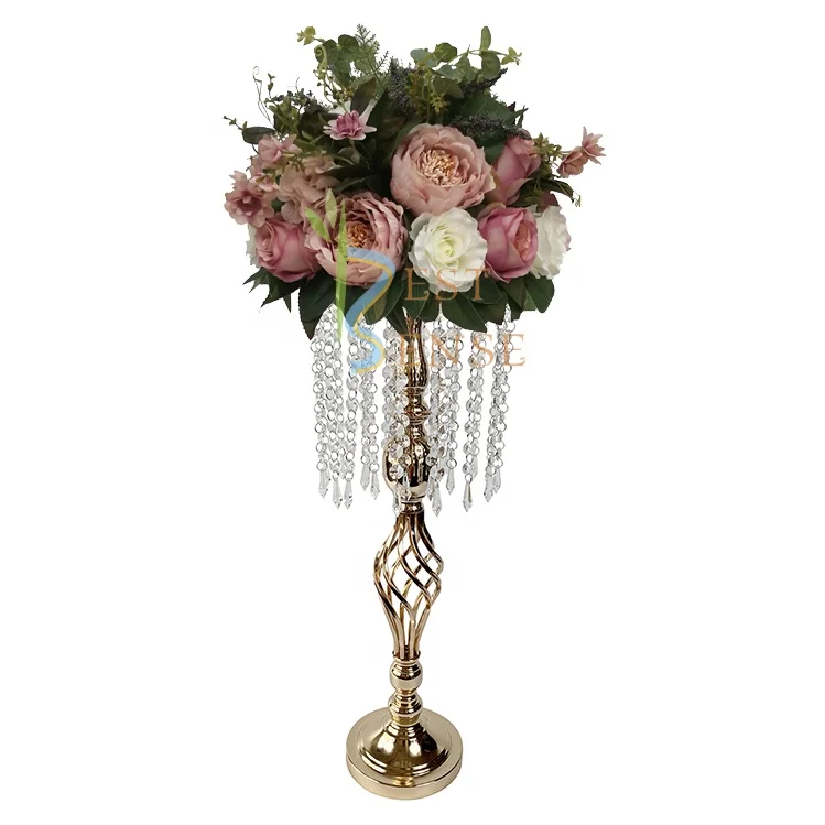 52cm Crystal wedding centerpiece and flower display stand