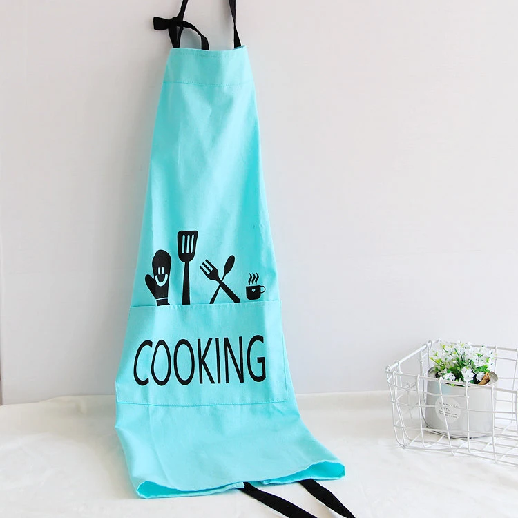 Baking Work Clothes Cooking Kitchen Apron Cotton Apron Manufacturer