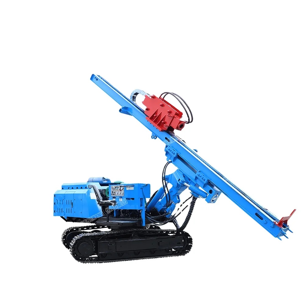 Best selling HWL500 PILE DRIVER Hengwang solar post driver with pile driver hammer