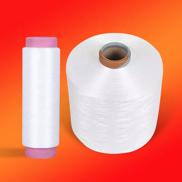 wholesale cheap price 150D nim sim dty circle knitting polyester dope dye yarn for mattress fabric