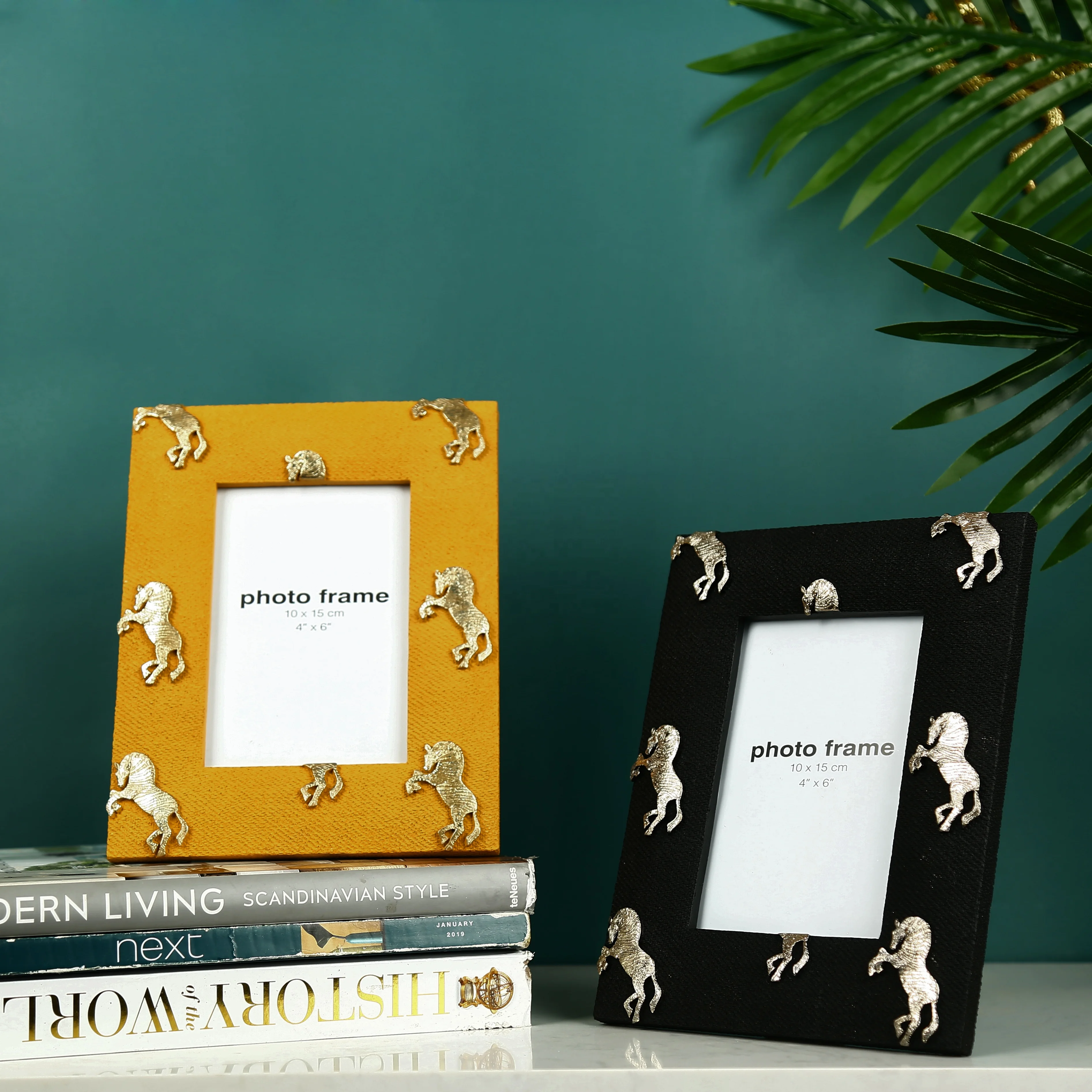 
Resin Picture Frame Cloth Line Zebra Photo Frame for home decor 