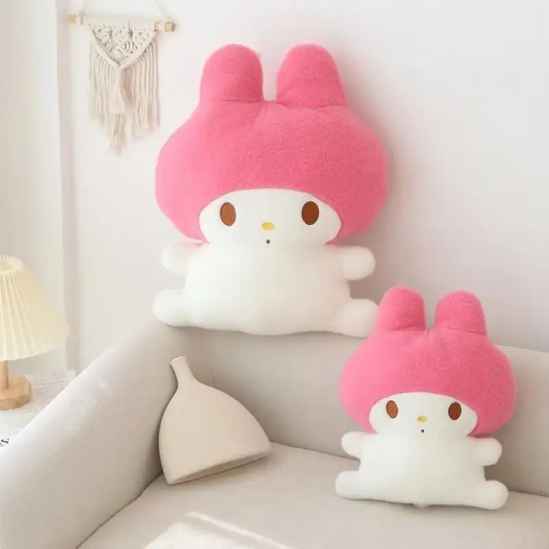 Wholesale Cartoon cute cookie shape Kuromi Melody Pochacco plush doll kawaii pompompurin sofa pillow stuffed dolls gift