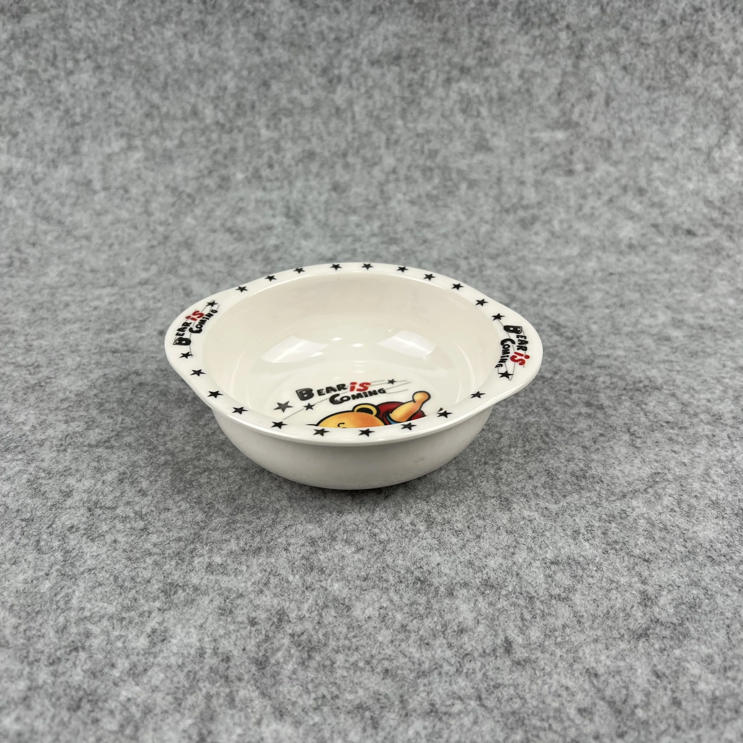 melamine kid bowl custom design OEM child serving bowl plastic dinner lovely rice bowl