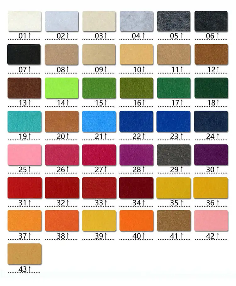 wholesale gray file folder A4 document bag fastener closed hard cover A5 felt envelope bag custom logo for gift card packaging