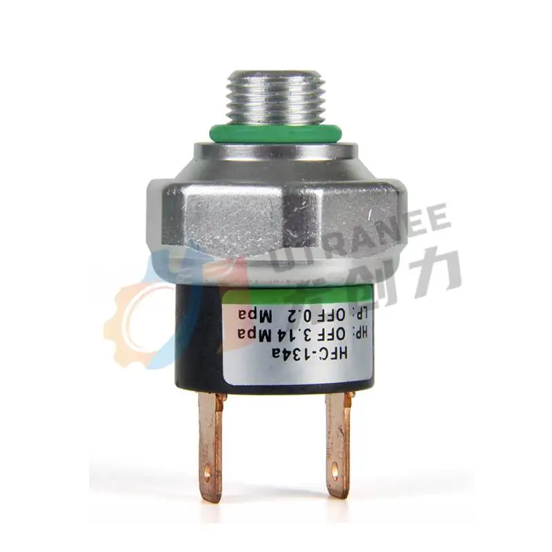 l Refrigeration AC Fitting with High pressure valve 120~150 PSI Air Compressor Tank Pressure Metal Control Switch Valve