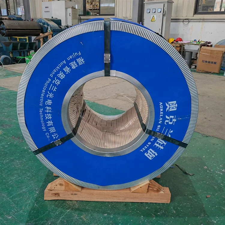 Aokelan Cold Rolled Grain Oriented Electrical Silicon Steel Coil for Three Phase Transform Iron Core Ferro Lamination