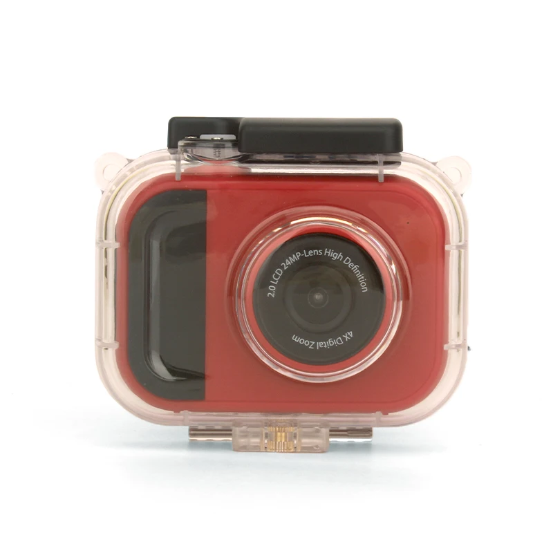 Wholesale Kids Waterproof Camera Underwater Sports 2.0 Inch HD Screen Video Toy Digital Action Camera With Tripod For Boys Girls