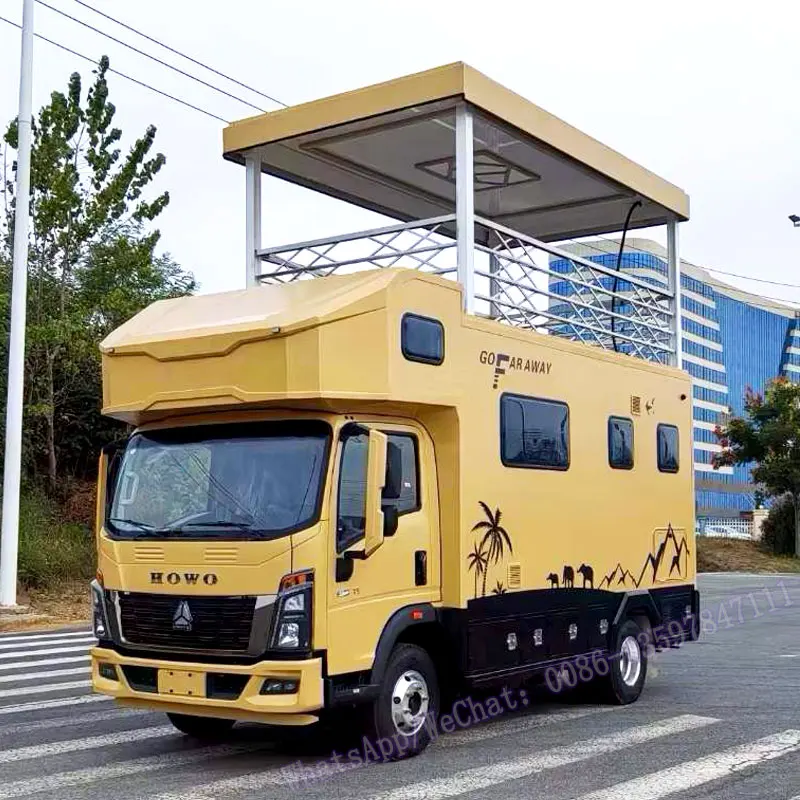 All Terrain Lightweight Aluminum off Road Caravan Offroad Motorhome Pop Up Camper Trailer Camper-para-pickup for Sale