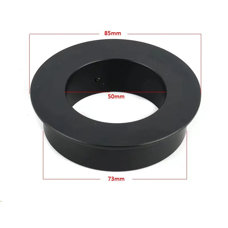 Stereo Microscope 76mm to 50mm Ring Adapter For 76mm Adjustment Bracket For 300X 180X C mount Lens Video Microscope Camera