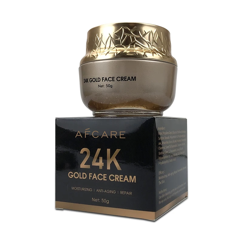 Natural Cream Face Paraben-Free Moisturizing & Smoothing and Ceramide & 24K Gold Face Cream Skin Care