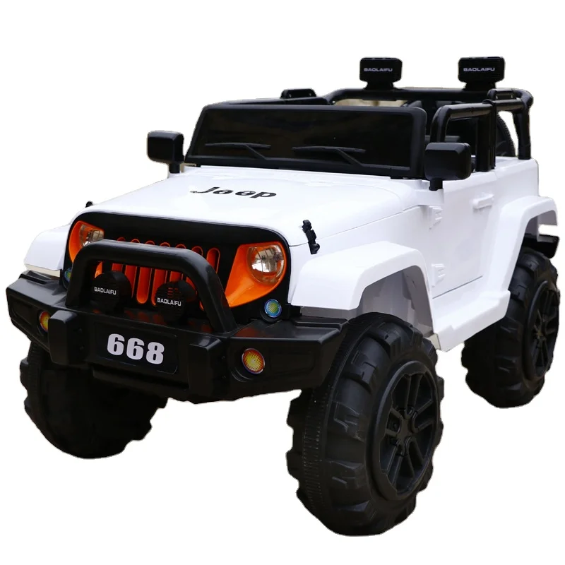Baby electric car four wheels can sit remote control car baby toy off-road vehicle