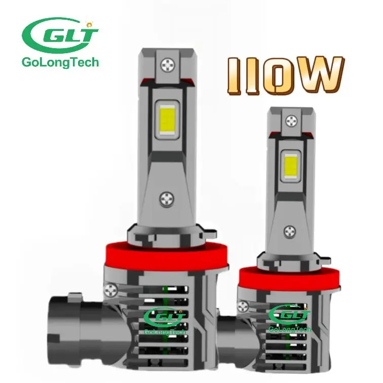 I55 110W Integrated car light super bright  car headlight bulb High lumen LED headlight  9005 led headlight   H11 H13