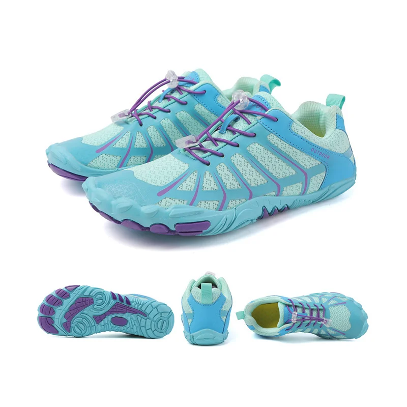 Lightweight Breathable Outdoor Wide Sneakers Barefoot Jogging Travel Trail Trekking Climbing Shoes Hiking Boots