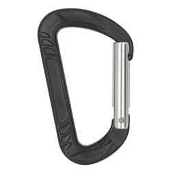 JENSAN Custom Aviation Aluminum 12KN Straight Gate A7075 Keychain Carabiner Clip For Outdoor Backpacks