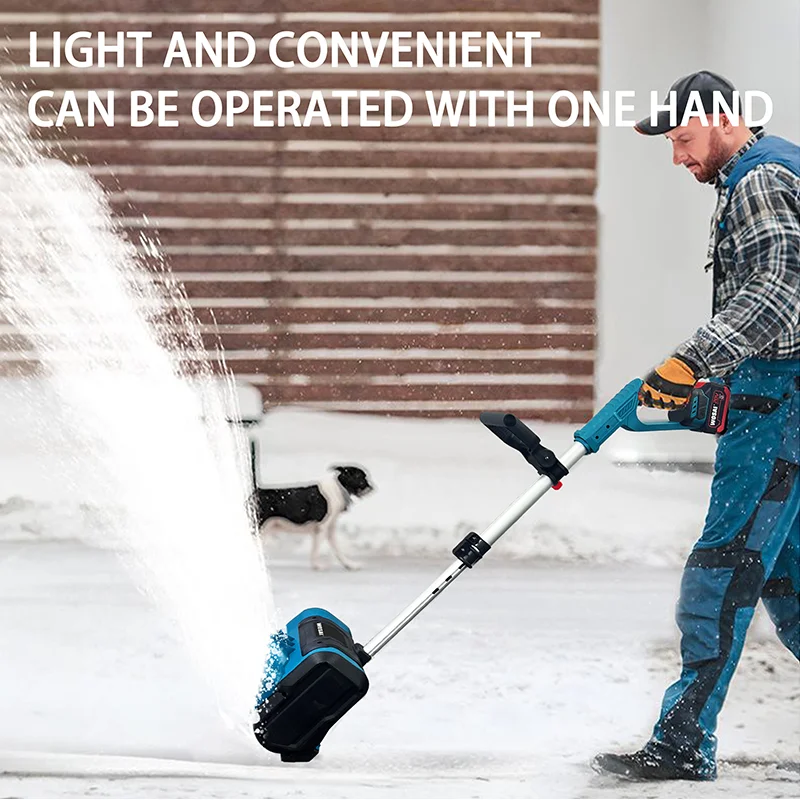 Ananke tools Wholesale Winter Garden 20v Hand Held Rechargeable Cordless Battery Powered Snow Thrower Shovel Blower