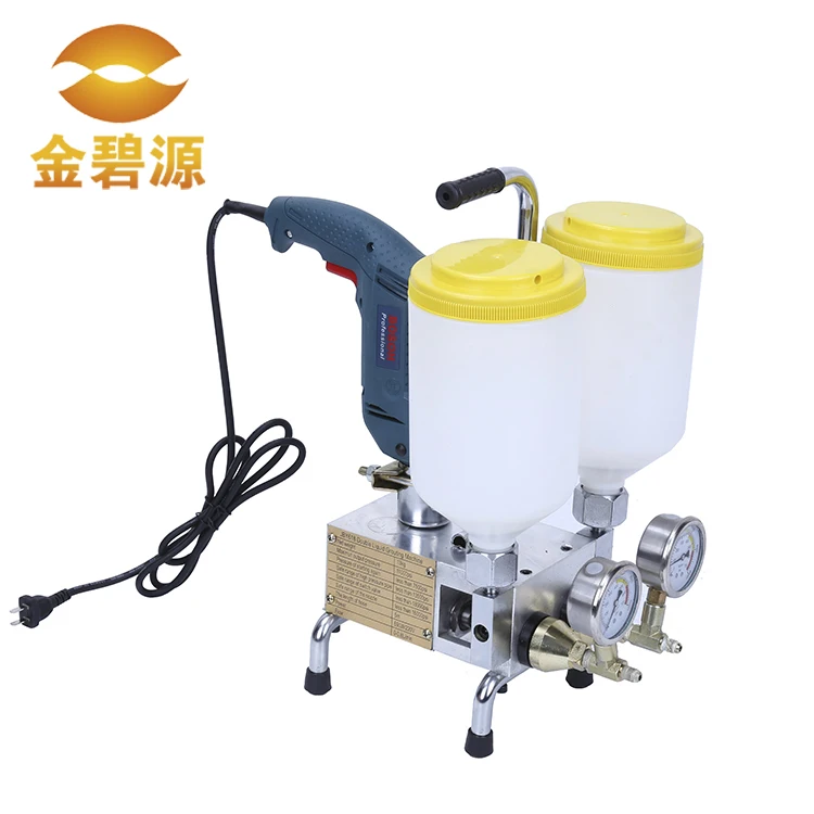 JBY618 Double Liquid Polyurethane foam epoxy resin Injection Grouting Machine for Waterproofing