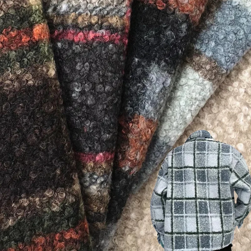 Quality Assurance Lining Blanket, Pet Textile Heavyweight Lamb Wool Super Soft Teddy Plush Thick Boucle Fabric/