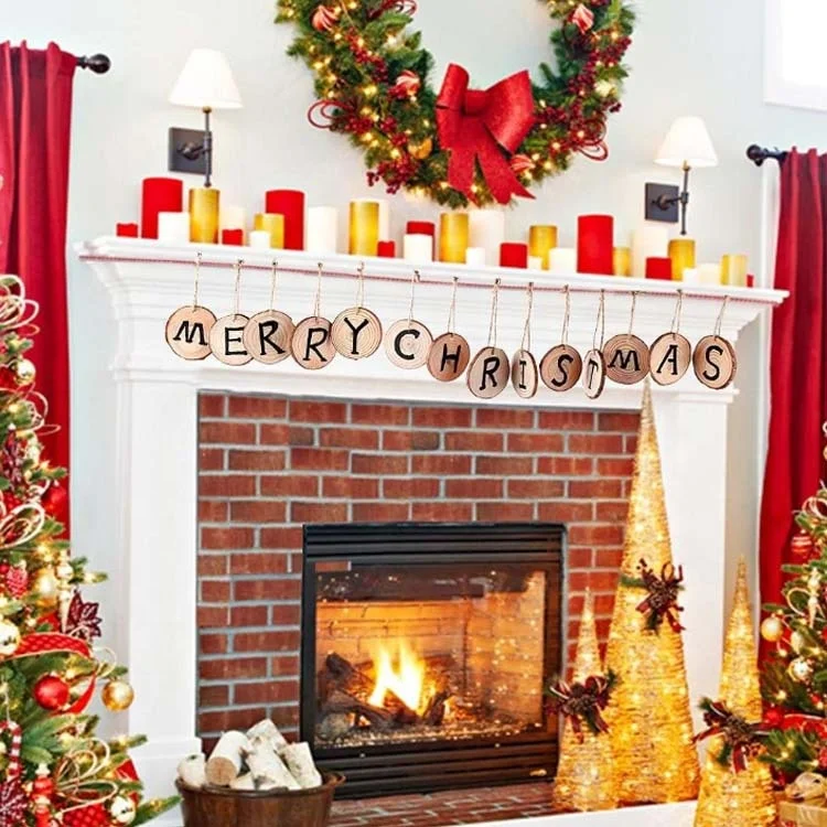 Natural Round Pine Wood Logs Slices Pine Wood Circles for DIY Crafts Unfinished Pine Wood Coasters