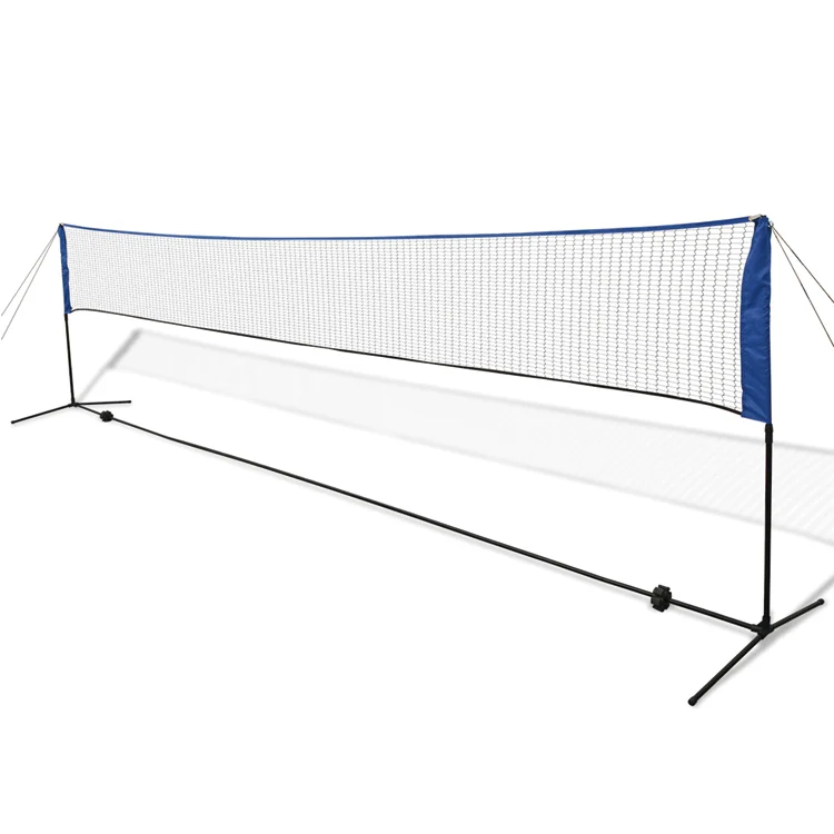 Recreational badminton net rack (set)