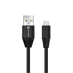 Custom Oem Odm Servise 100CM 2.4A Nylon 8PIN USB Data Cable for iphone