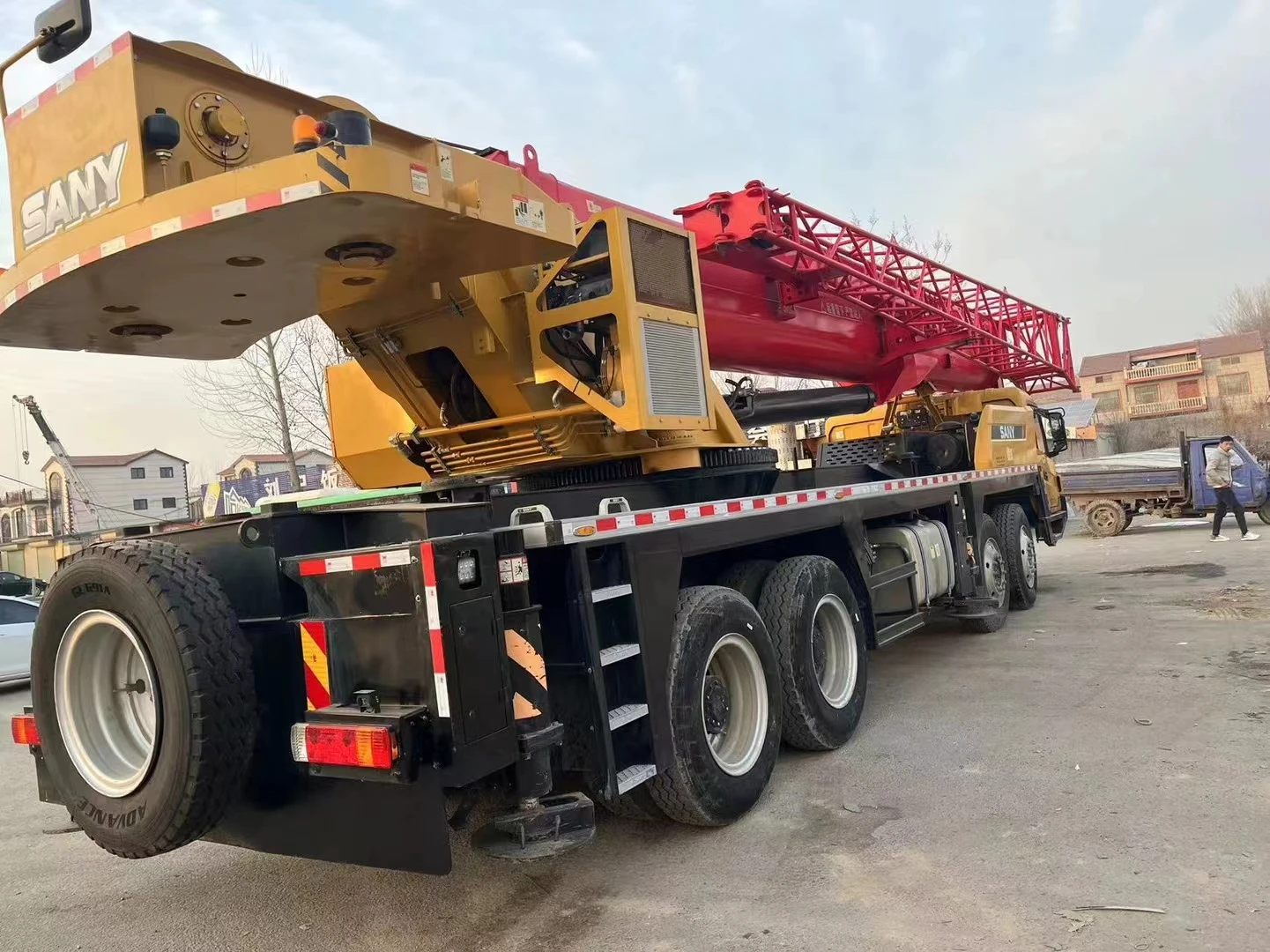 75ton used truck crane Kato/Tadano Japan original for sale