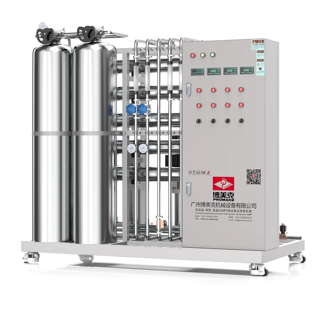 RO-500L/H two-stage reverse osmosis stainless steel water treatment reverse osmosis equipment
