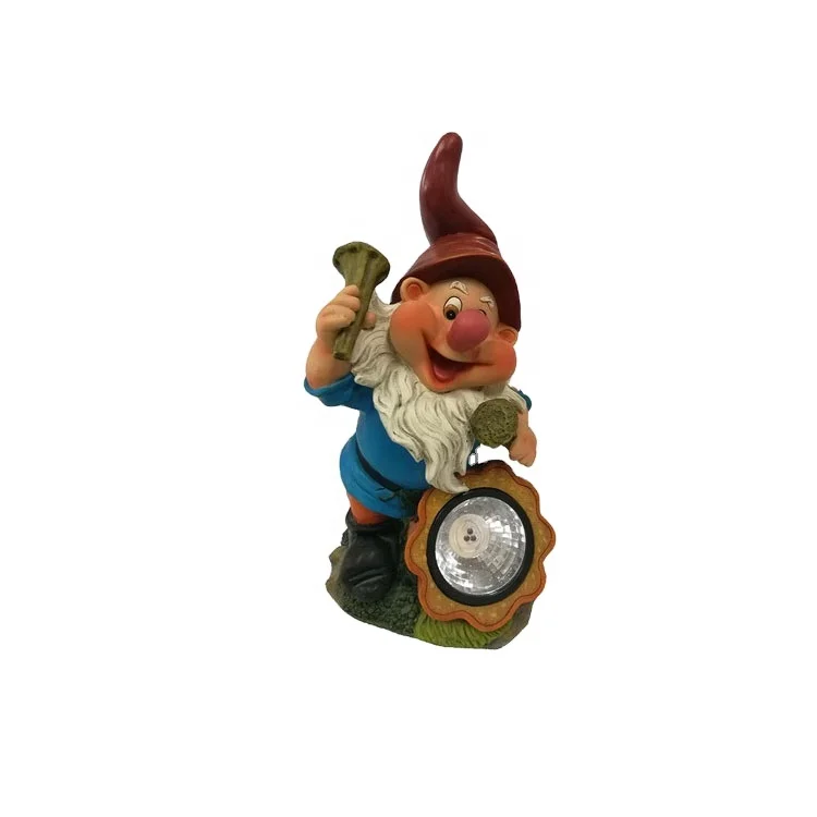 
Ceramic Garden Gnome Statue ForFamily Decor 