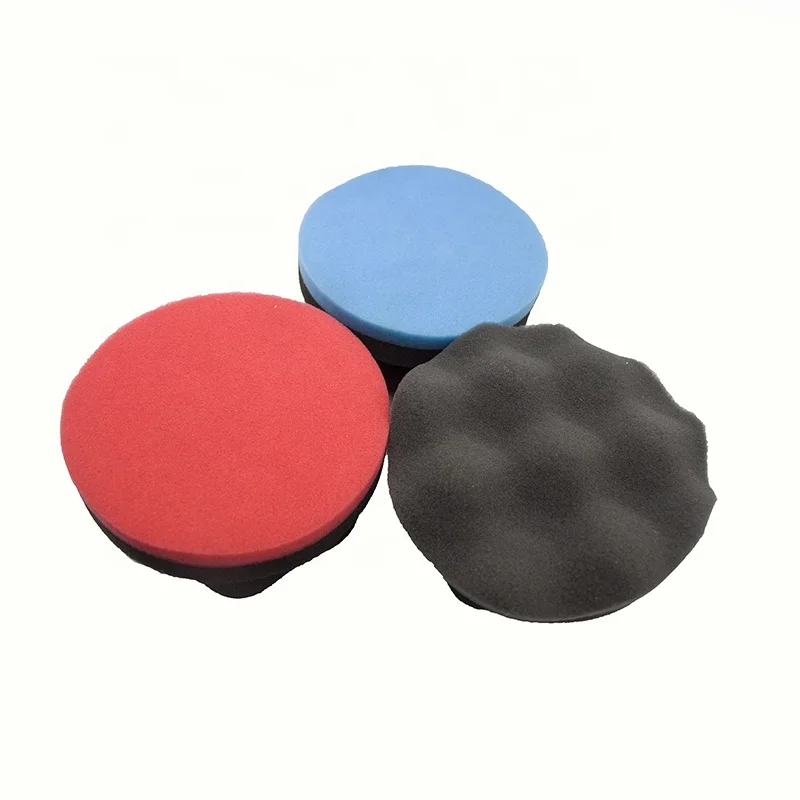 Оптовая продажа, восковая прокладка из пены, шестигранная губка для автомобильных шин, восковая губка