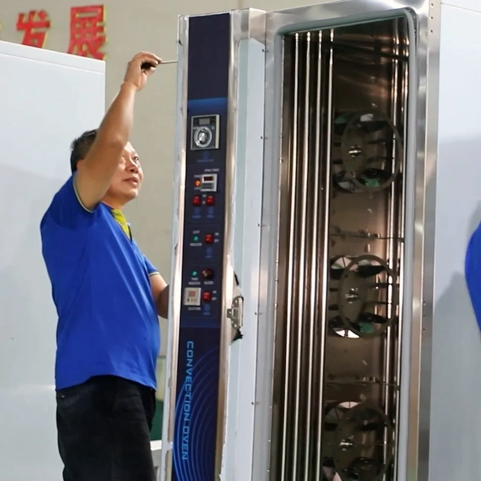 Industrial Electric Bread Oven Price Big Bakery Hot Air Commercial 5 8 12 16 Trays Gas Convection Oven with CE Horno